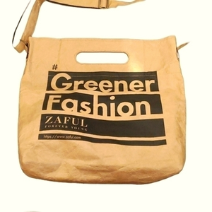 Greener‎ Fashion Reusable Shopping Fashion Tote with Shoulder Strap